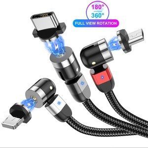 XQ5 3 in 1 540° turn around fast charging magnetic charging